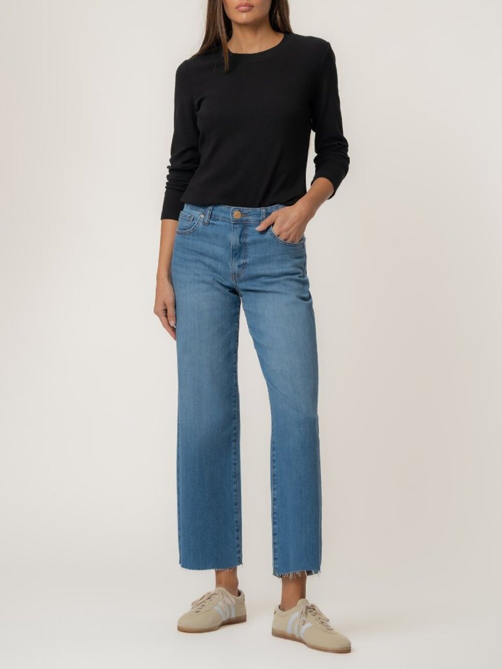 Kut from the Kloth Charlotte High Rise Wide Leg, Petite in Soaring Wash Size 10P